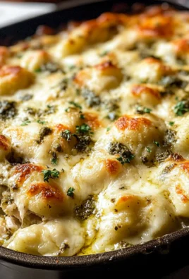 Pesto Chicken Gnocchi Bake