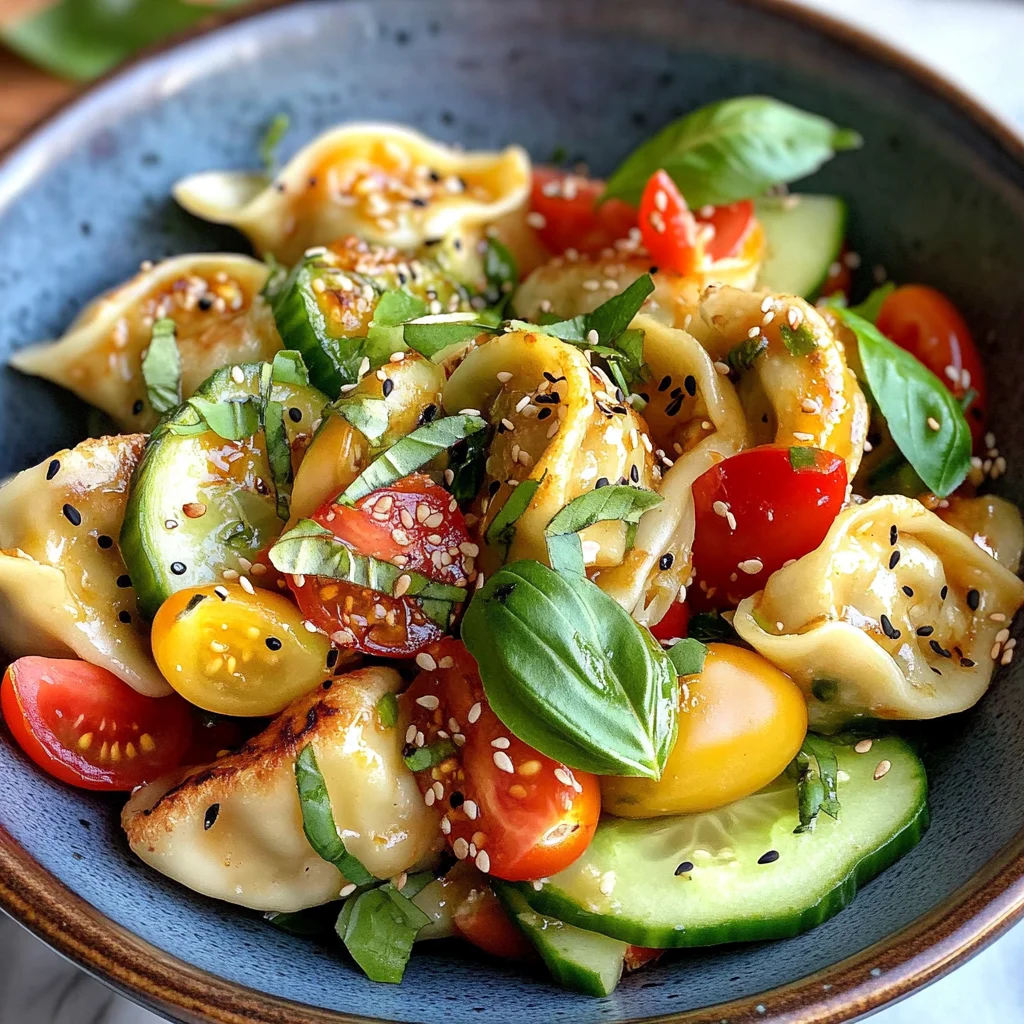 Potsticker Salad (Dumpling Salad)
