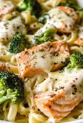 Salmon and Broccoli Pasta