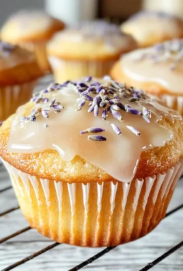 Soft & Fluffy Lemon Lavender Muffins Recipe