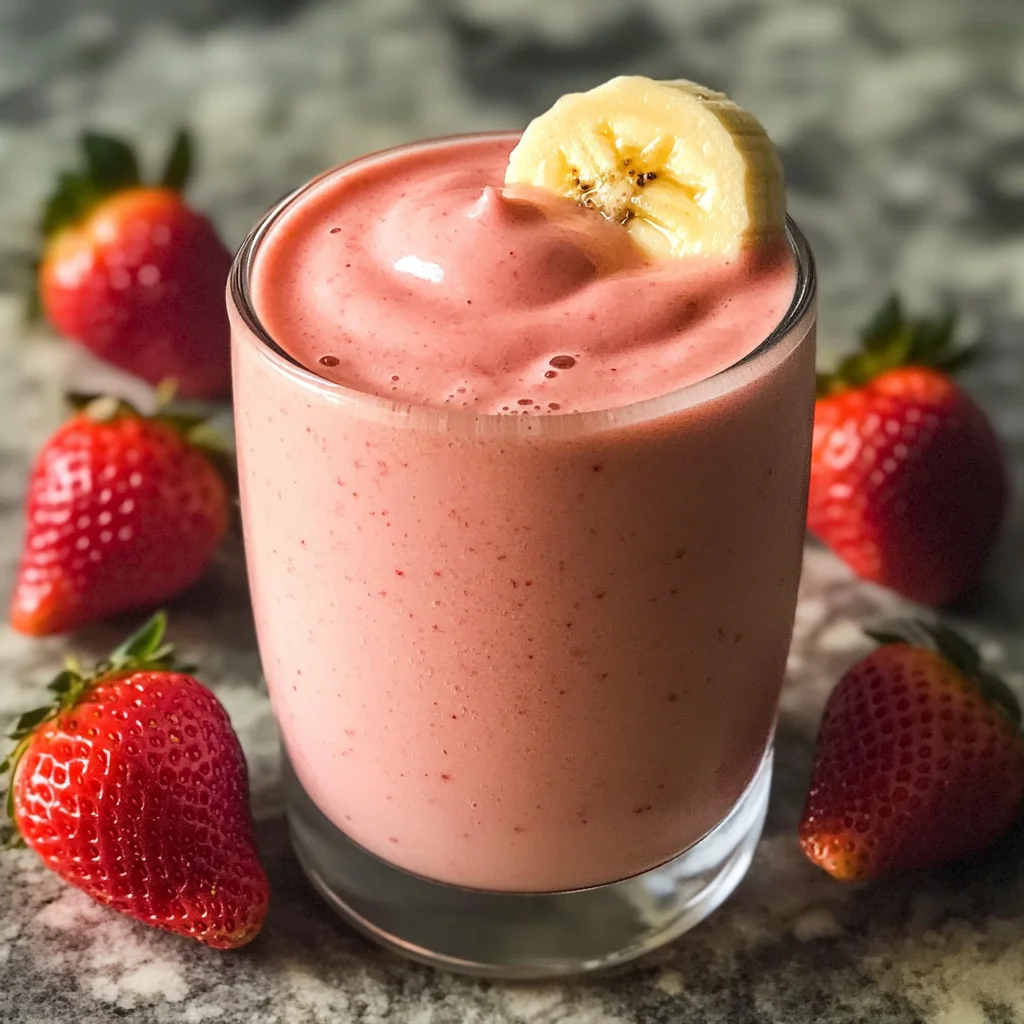 Strawberry Banana Smoothie