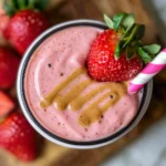 Strawberry Peanut Butter Smoothie