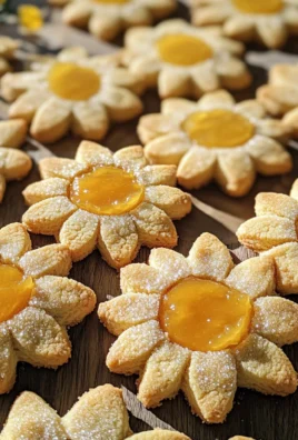 Summer Solstice Sun Cookies with Lemon Curd