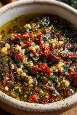 Sun-dried Tomato Olive Oil Bread Dip
