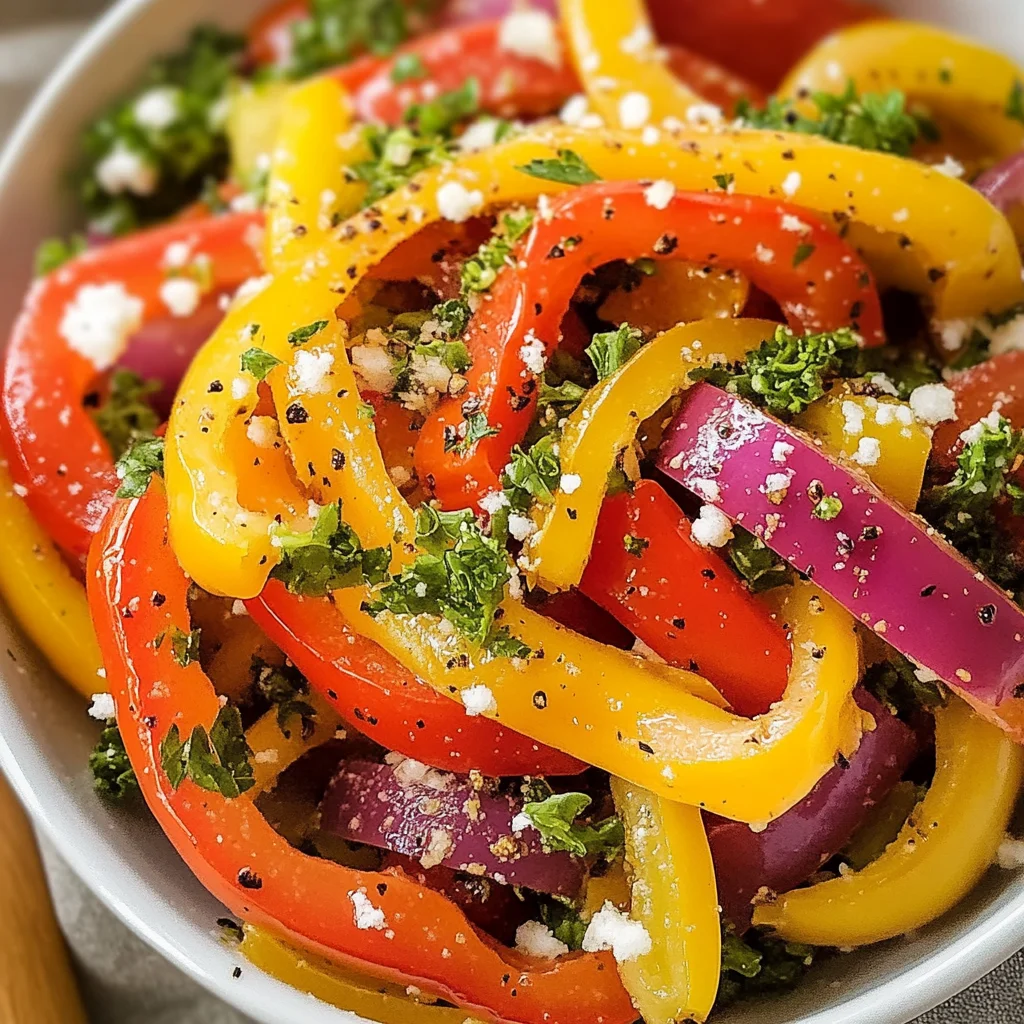 Three Pepper Salad