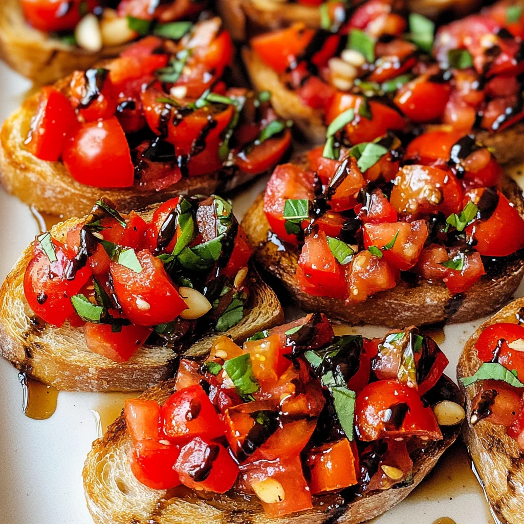 Tomato and Basil Bruschetta