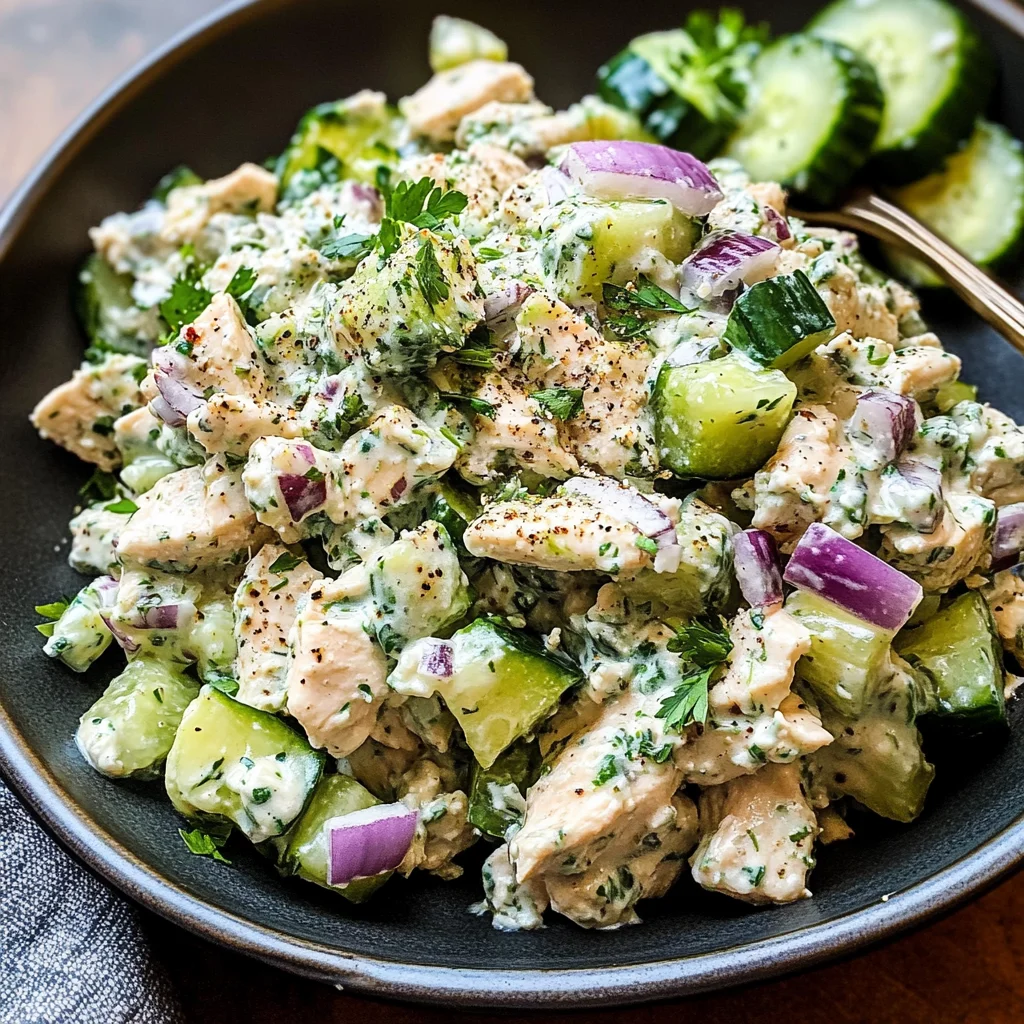 Tzatziki Chicken Salad