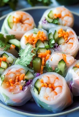 Vietnamese Fresh Spring Rolls Recipe