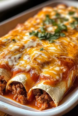 5 Ingredient Beef Enchiladas