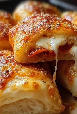 Air Fryer Cheesy Pepperoni Pizza Rolls