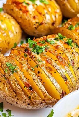 Air Fryer Hasselback Potatoes Recipe