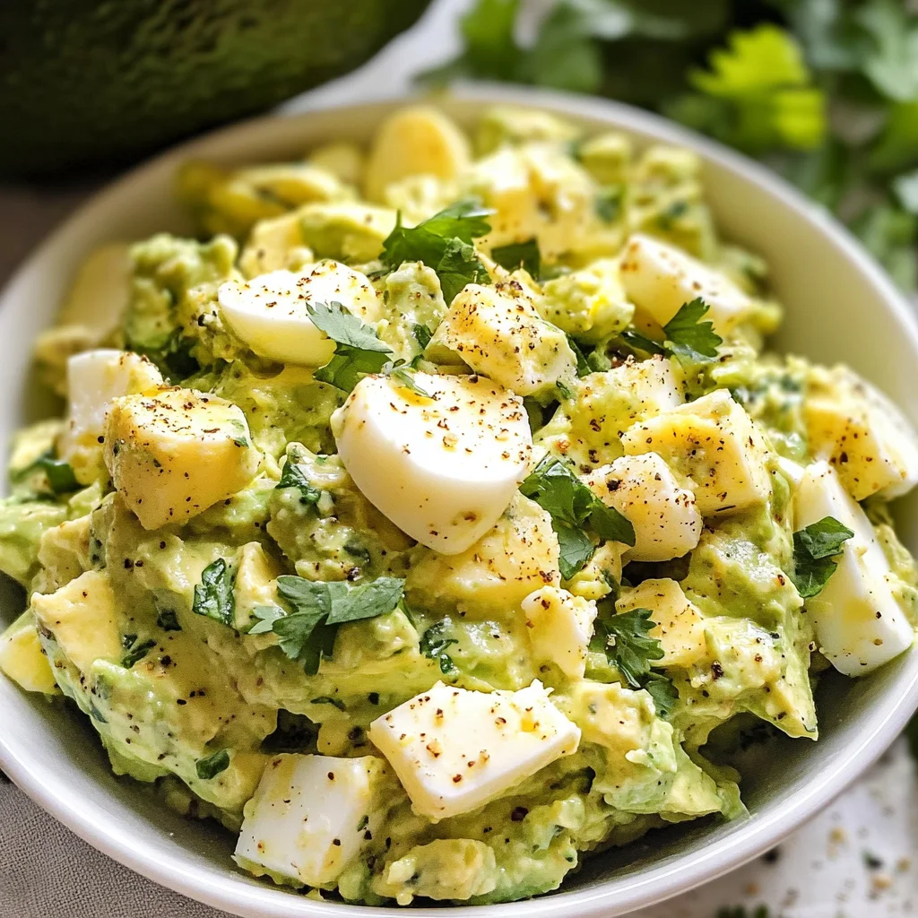 Avocado Egg Salad Recipe