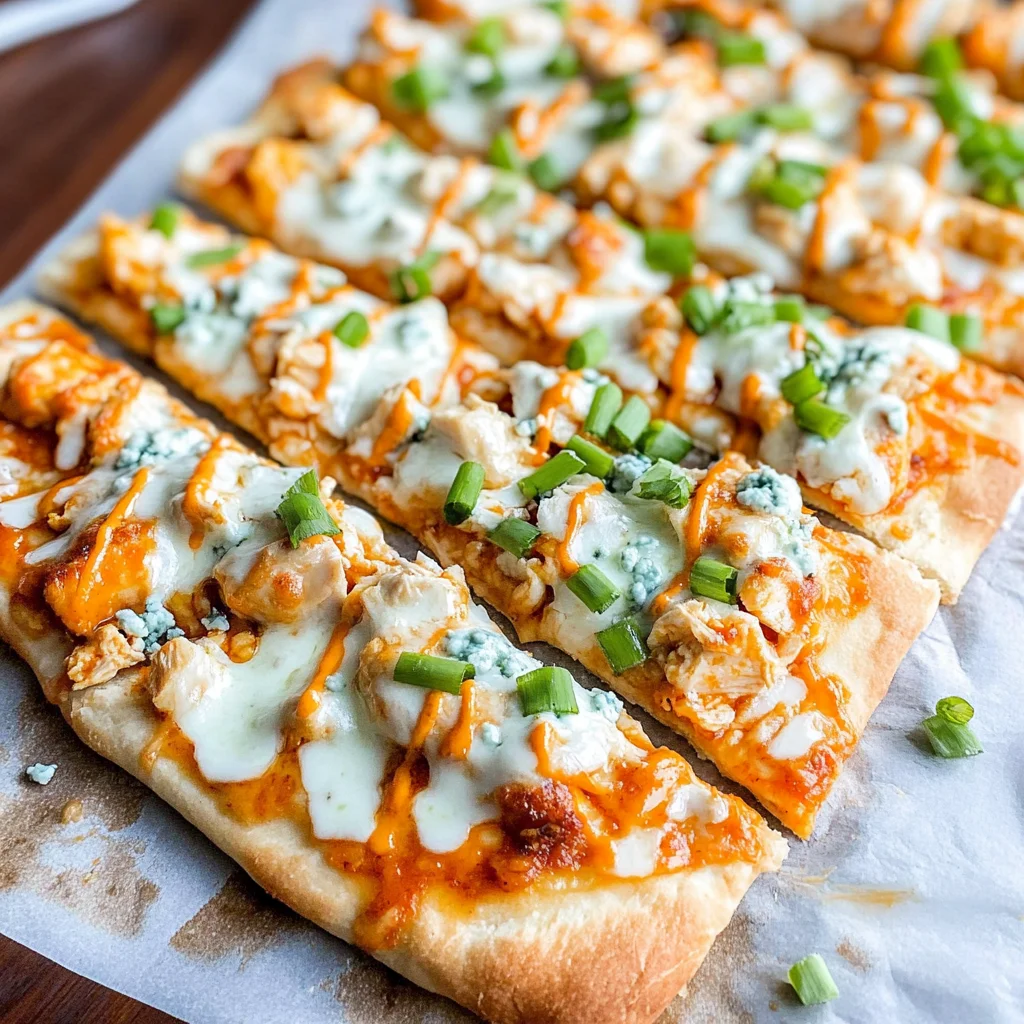 Buffalo Chicken Flatbread