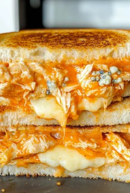 Buffalo Chicken Grilled Cheese Recipe