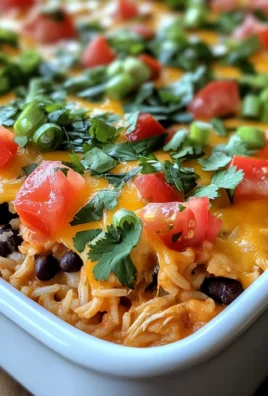 Chicken Enchilada Rice Casserole