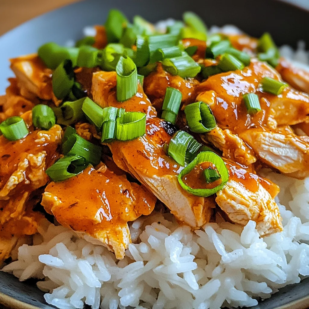 Creamy Bold Smoky Honey Buffalo Chicken And Rice