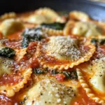 Creamy Tuscan Ravioli