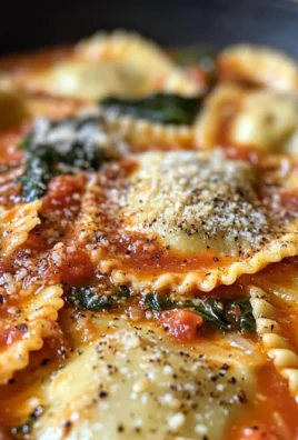 Creamy Tuscan Ravioli