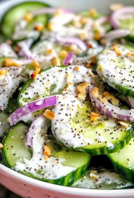 Cucumber Everything Bagel Salad