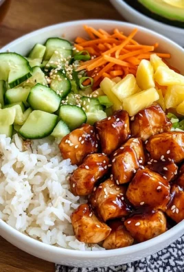 Hawaiian Chicken Poke Bowl