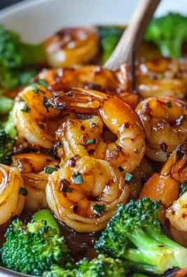 Honey Garlic Butter Shrimp and Broccoli