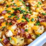 Loaded Chicken and Potato Casserole
