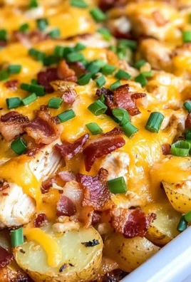 Loaded Chicken and Potato Casserole