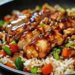 One-Pan Bold Honey BBQ Chicken Rice