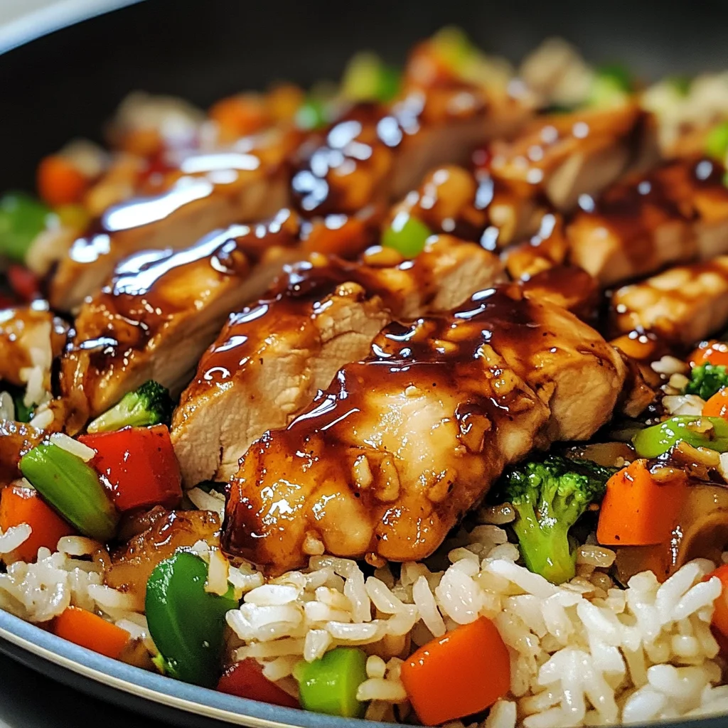 One-Pan Bold Honey BBQ Chicken Rice
