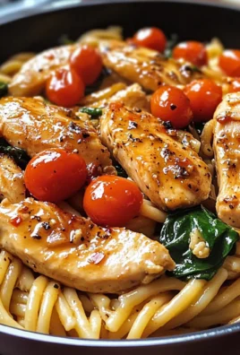 One-Pan Sweet and Smoky Garlic Chicken Pasta