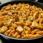 One-Pot Creamy Honey BBQ Chicken Pasta