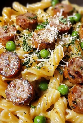 One-Pot Zesty Honey Mustard Sausage Pasta