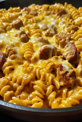 One-Skillet Creamy Smoky BBQ Chicken & Sausage Pasta