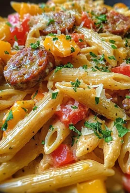 One Pan Bold Cajun Ranch Sausage Pasta