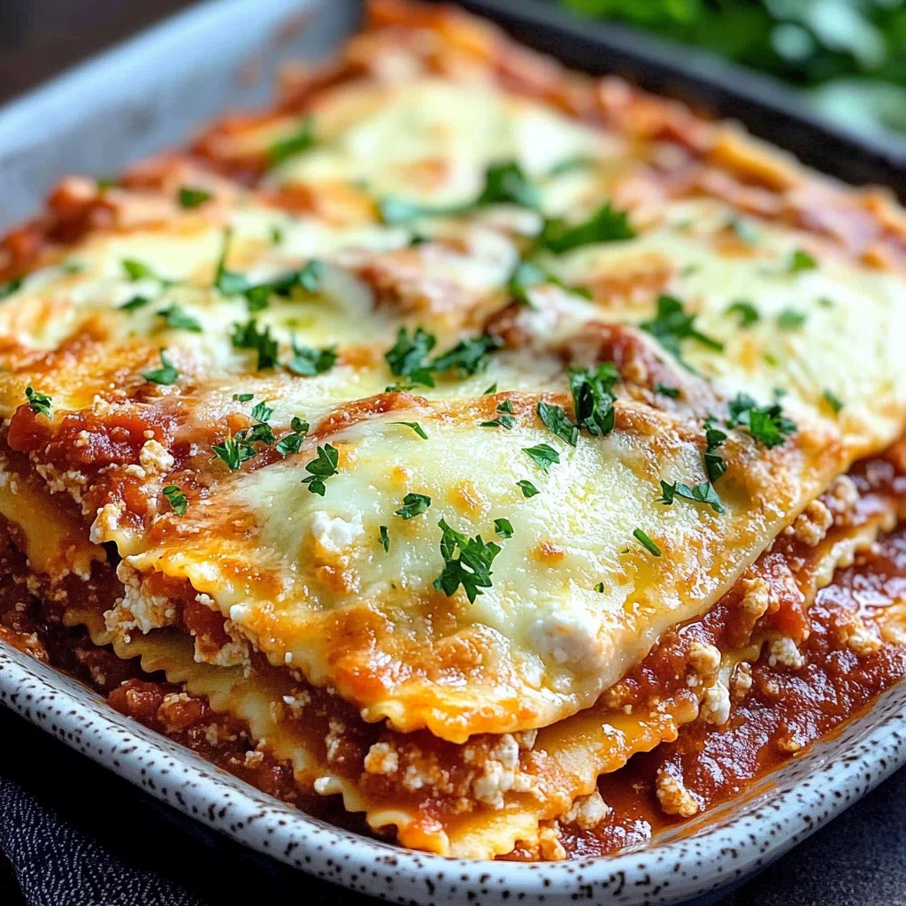 Ravioli Lasagna