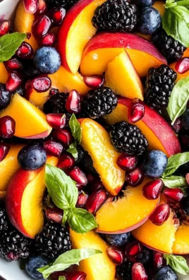 Summer Peach Fruit Salad