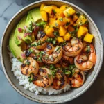 The Ultimate Charred Shrimp and Avocado Bowl