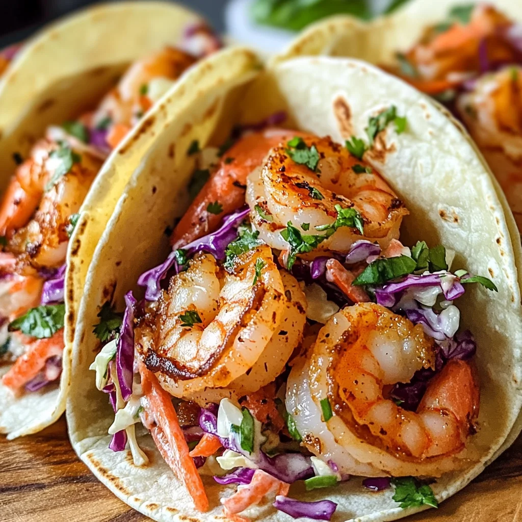 15 Minute Easy Shrimp Tacos Recipe