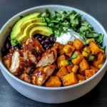 BBQ Chicken Sweet Potato Bowl Recipe