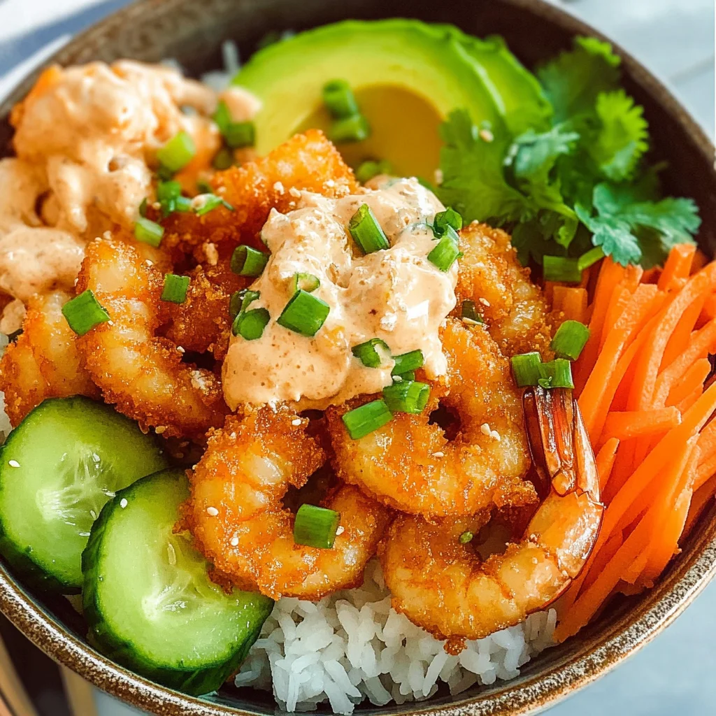 Bang Bang Shrimp Rice Bowl Recipe