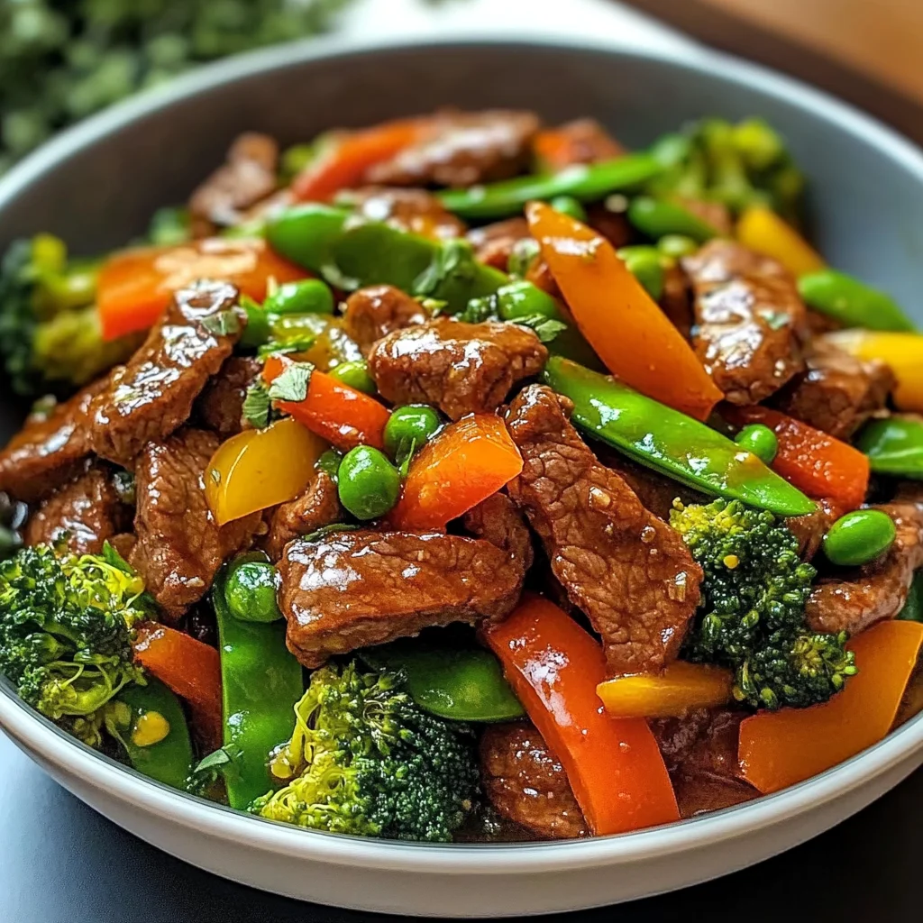 Beef Stir Fry with Vegetables (30-Minutes)