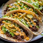 Big Mac Tacos (Crispy Smash Burger Tacos)