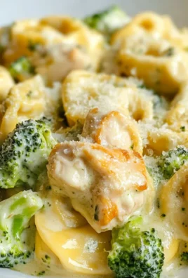 Cheesy Chicken Broccoli Tortellini