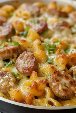 Chicken Apple Sausage One Pan Pasta