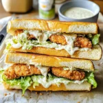 Chicken Caesar Sandwiches