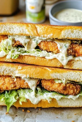 Chicken Caesar Sandwiches