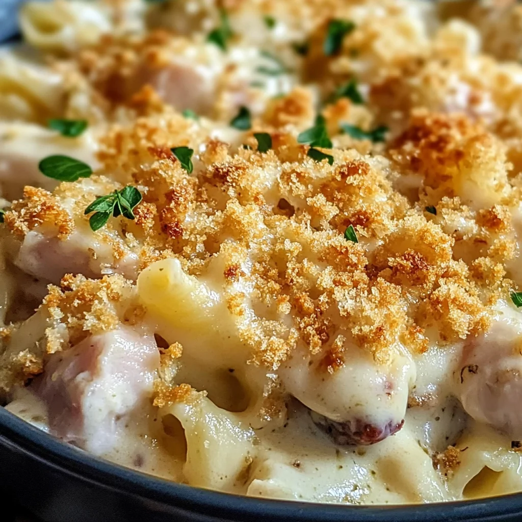 Chicken Cordon Bleu Casserole