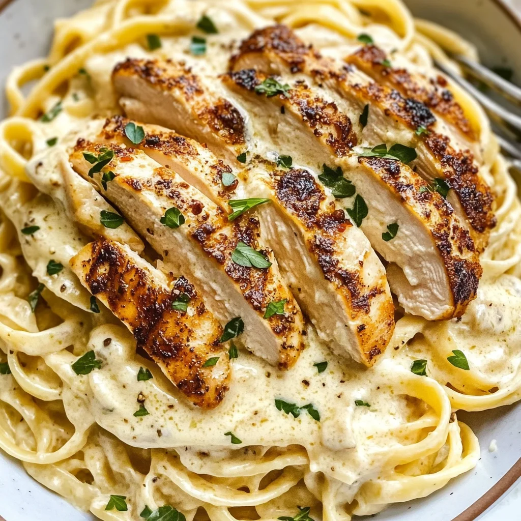 Chicken Fettuccine Alfredo