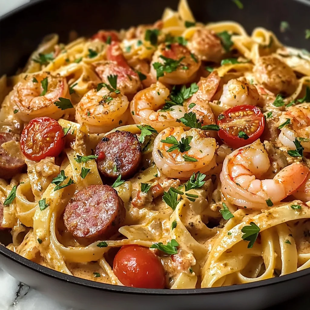 Classic Creamy Jambalaya Pasta