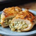 Cream Cheese and Herb Stuffed Chicken
